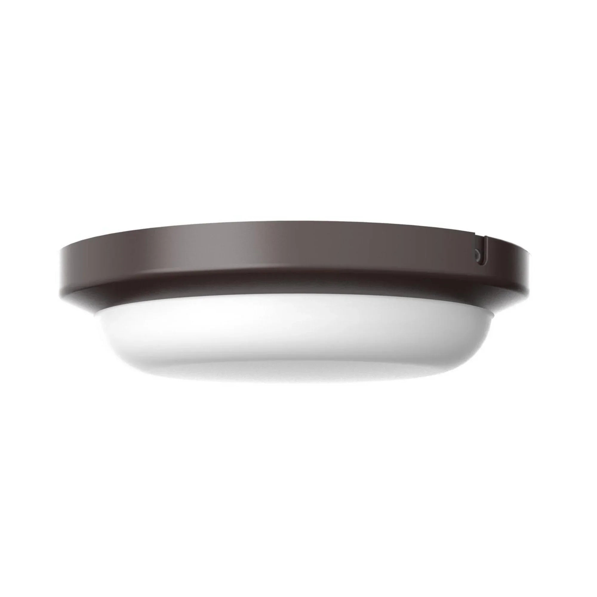 Dean 8" LED Outdoor Flush Mount, Bronze Finish - Bees Lighting