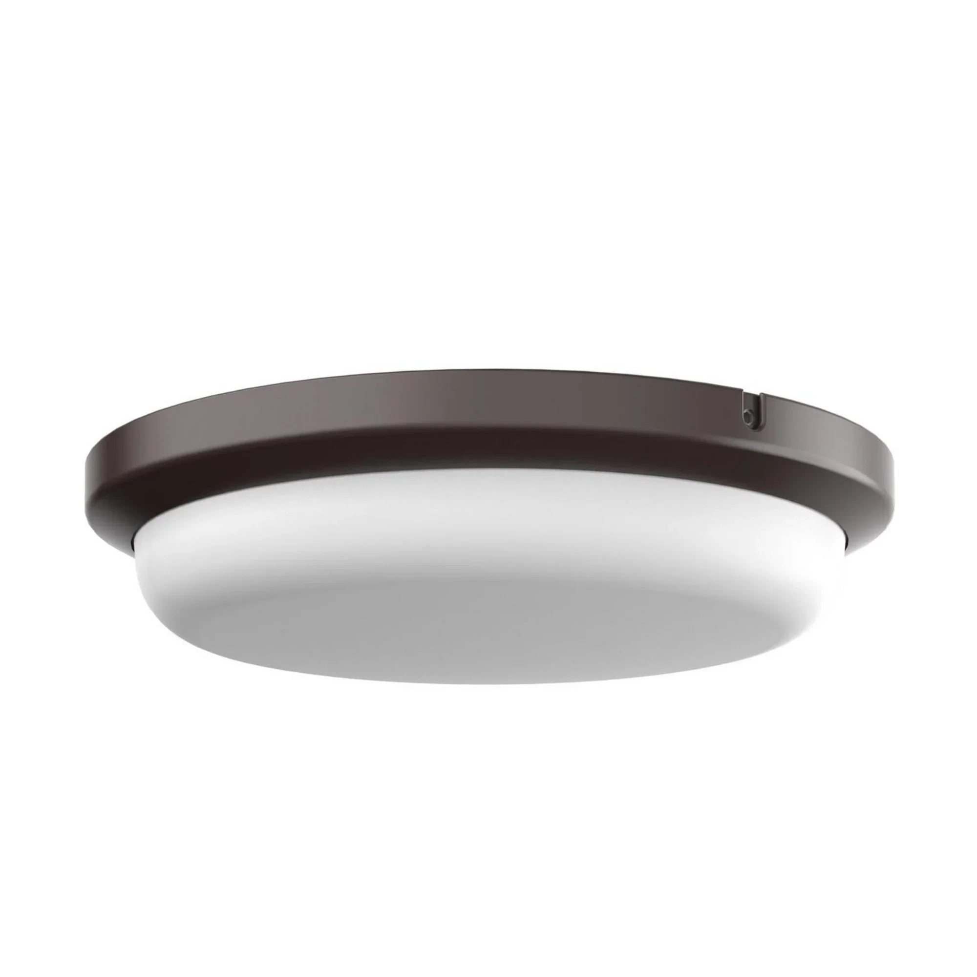Dean 11" LED Outdoor Flush Mount, Bronze Finish - Bees Lighting