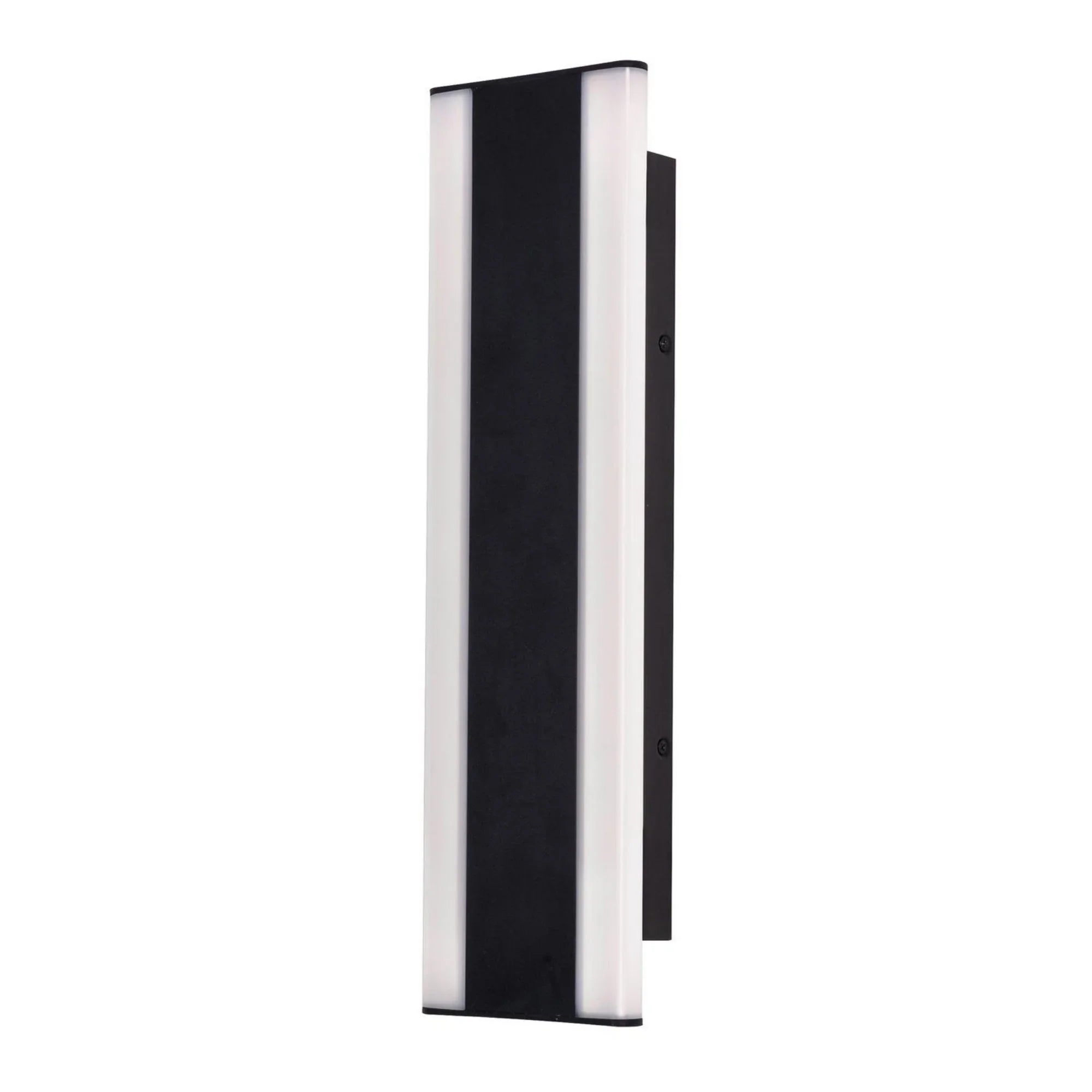 Rhea 18" LED Outdoor Sconce, Black Finish - Bees Lighting