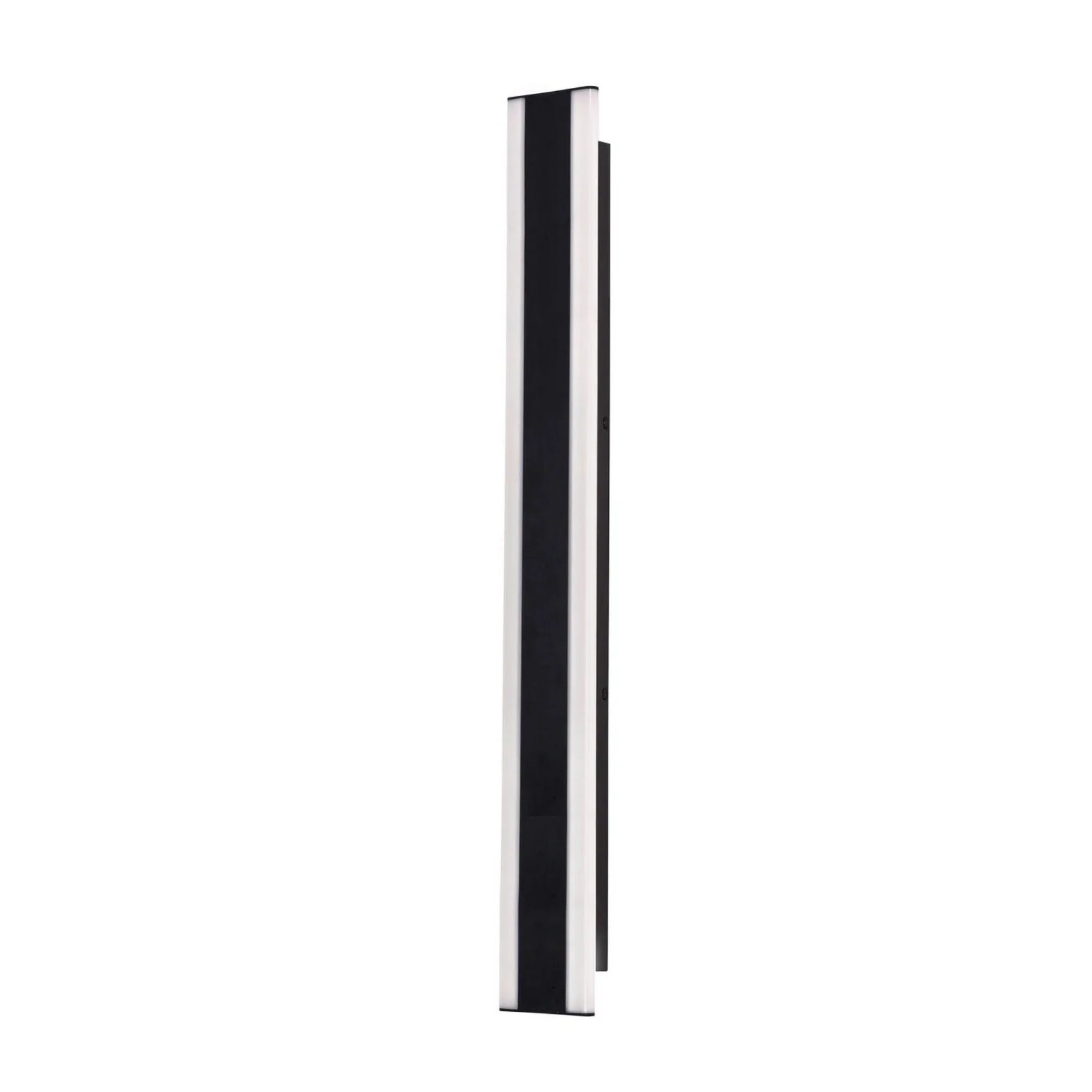 Rhea 48" LED Outdoor Sconce, Black Finish - Bees Lighting