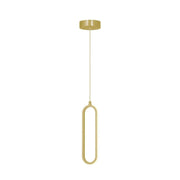 Sienna 13" LED Pendant, Gold Finish - Bees Lighting