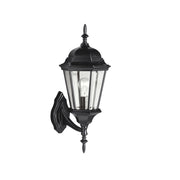 Madison 20" Outdoor Wall Light, Black Finish - Bees Lighting