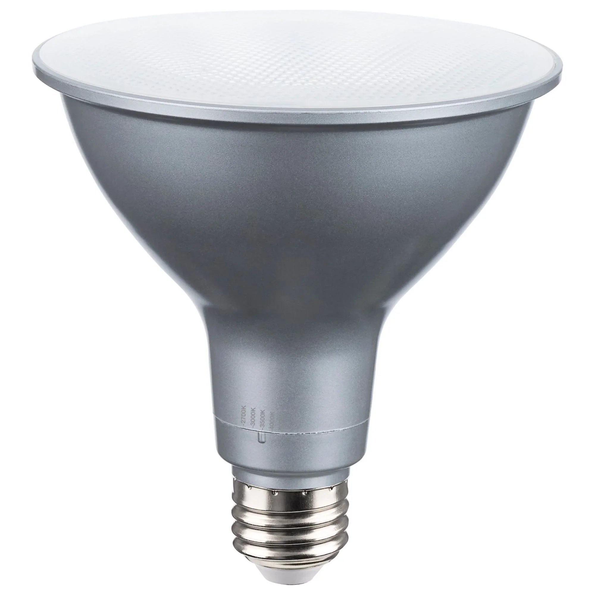 PAR38 LED Bulb, 21W, 3000 Lumens, Selectable 2700K to 5000K, E26 Base, 40° Flood, 120V - Bees Lighting