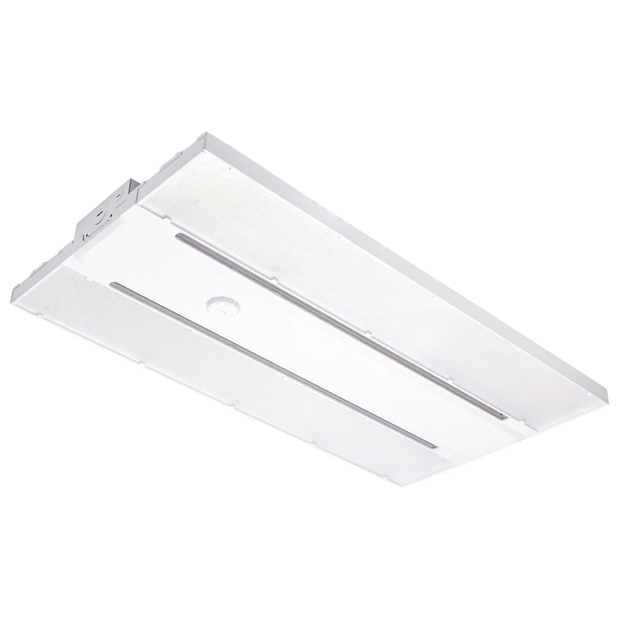 Satco|Nuvo LED Linear High Bay, Interchangeable Optical Lens - Bees Lighting