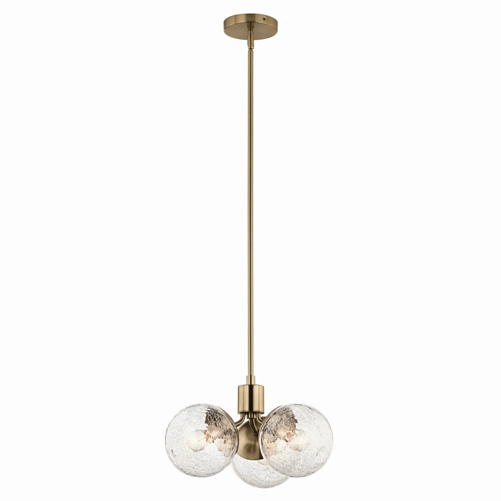 Silvarious 16.5" 3 Light Convertible Pendant - Bees Lighting