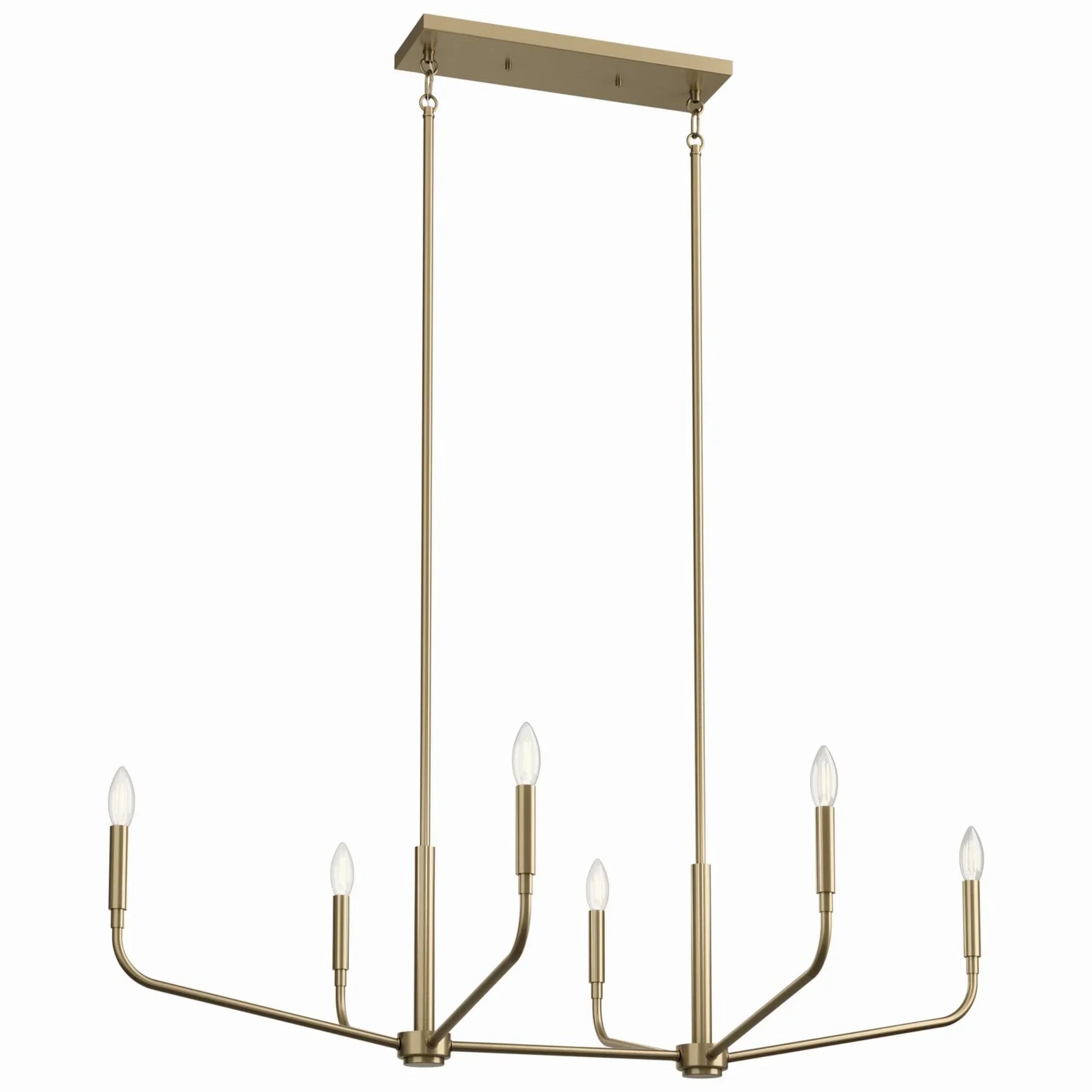 Madden 45" Linear Chandelier - Bees Lighting