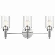 Madden 24" 3-Light Vanity Light, Chrome Finish - Bees Lighting