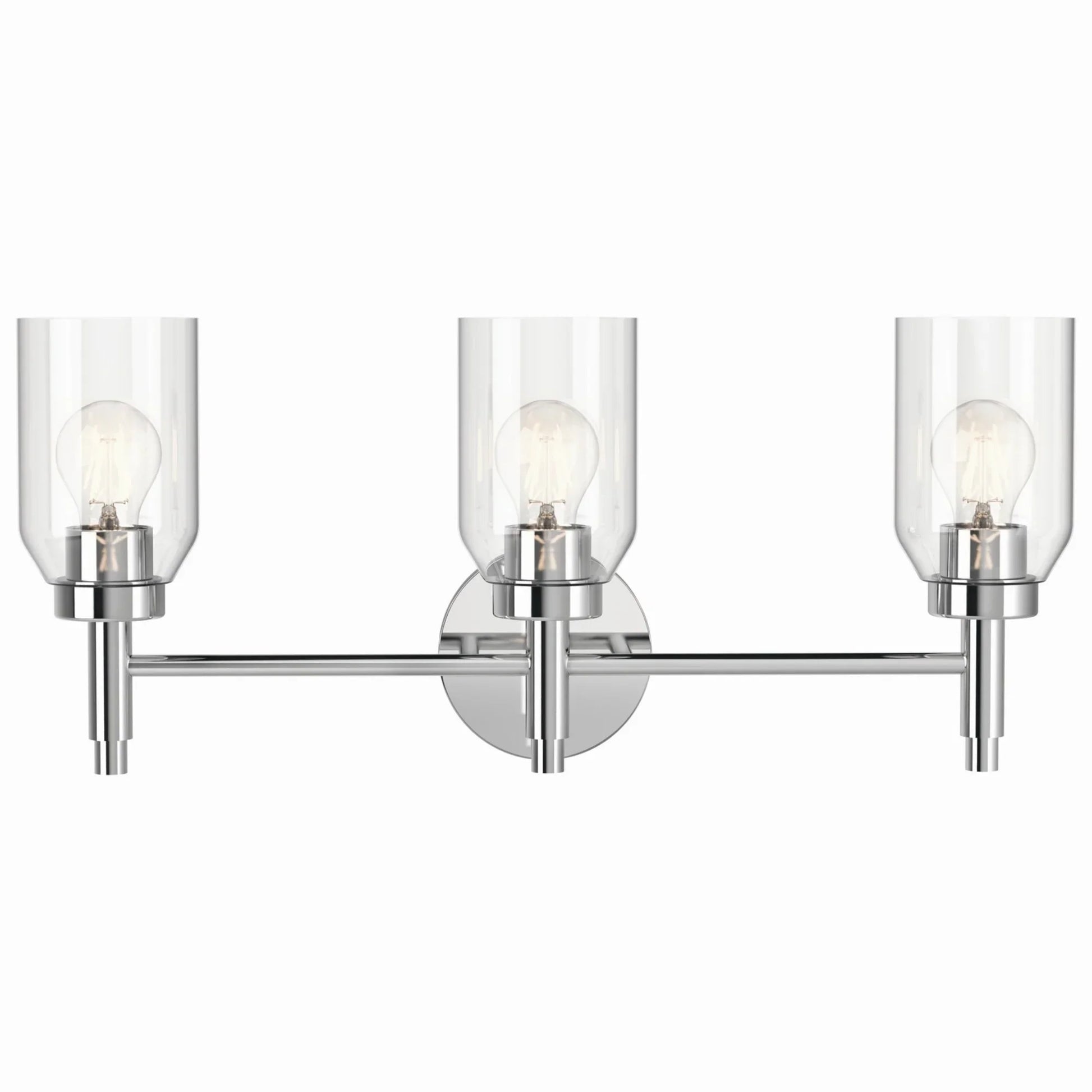 Madden 24" 3-Light Vanity Light, Chrome Finish - Bees Lighting