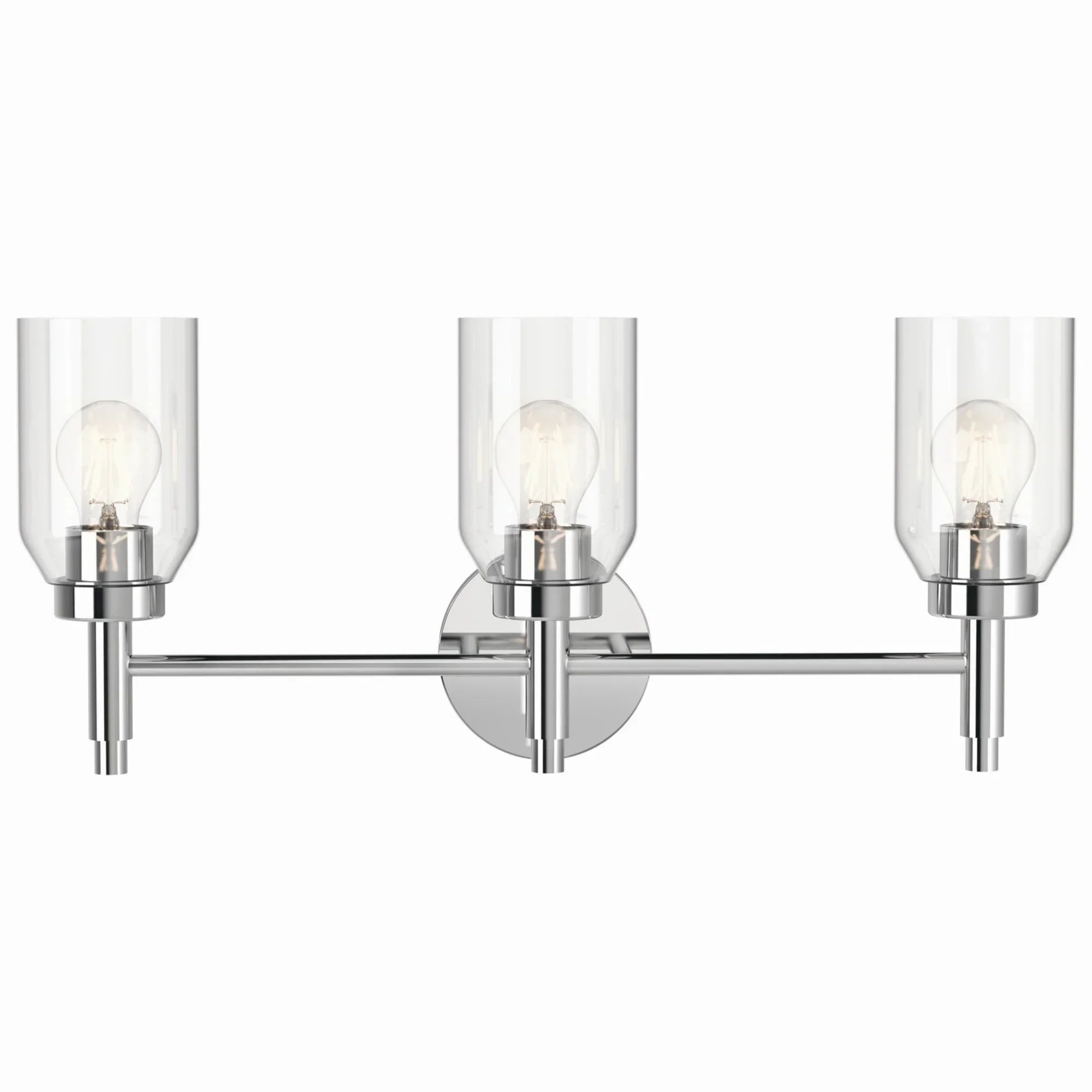 Madden 24" 3-Light Vanity Light, Chrome Finish - Bees Lighting