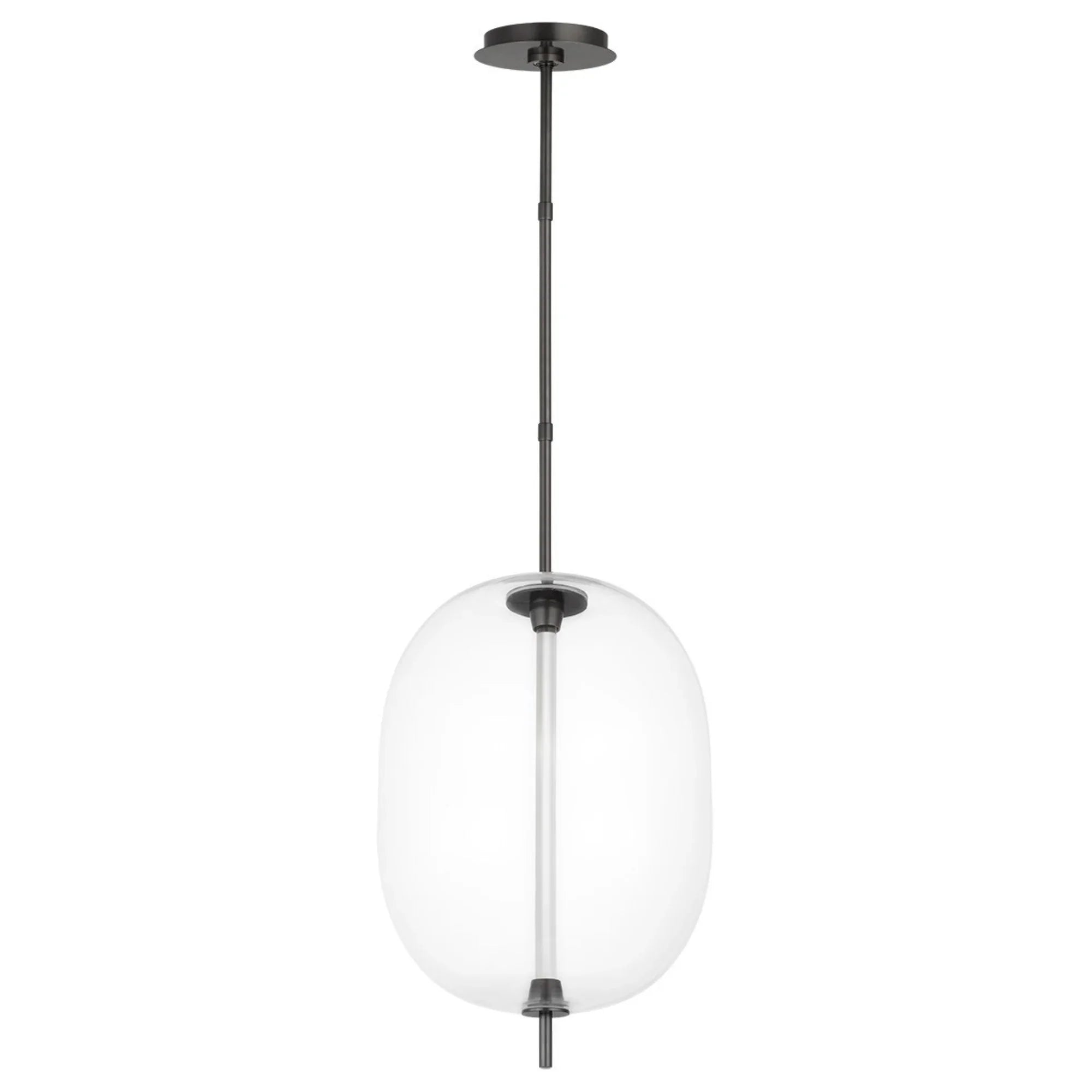Heian 19" LED Pendant, 120-277V, Bronze Finish - Bees Lighting