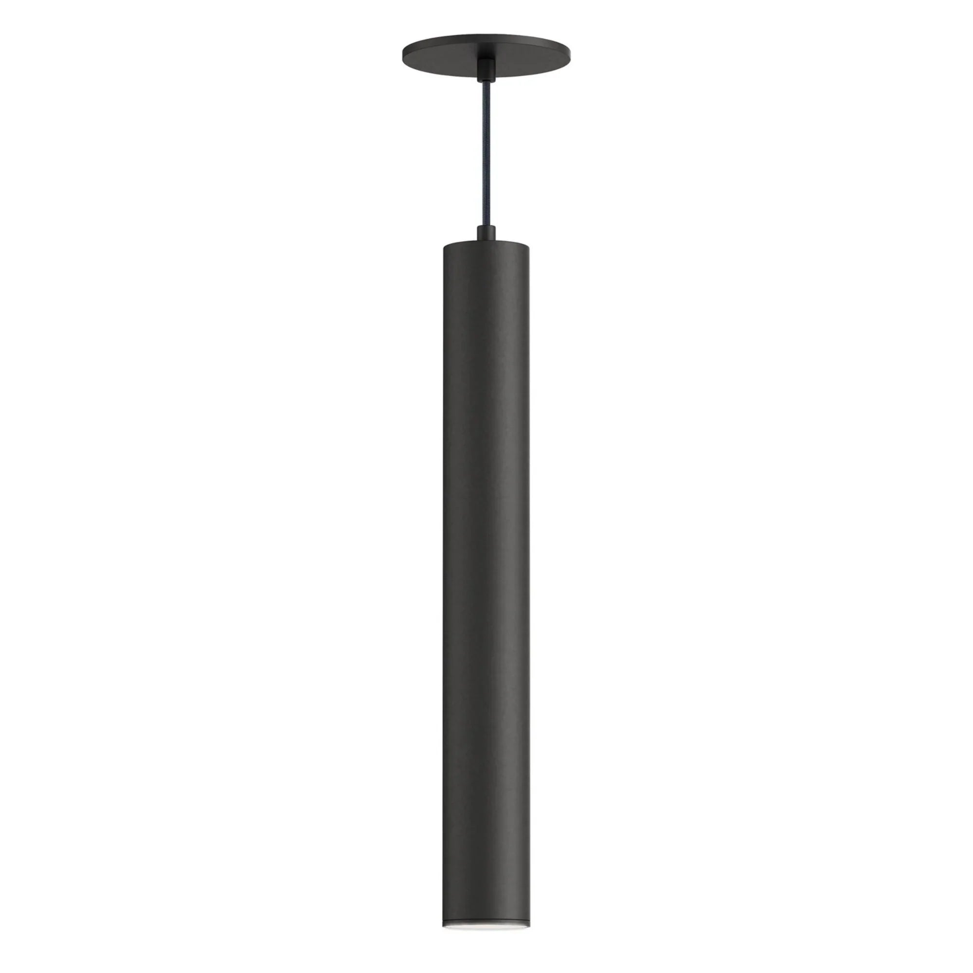 Calibro 20" LED Outdoor Pendant, Black Finish - Bees Lighting