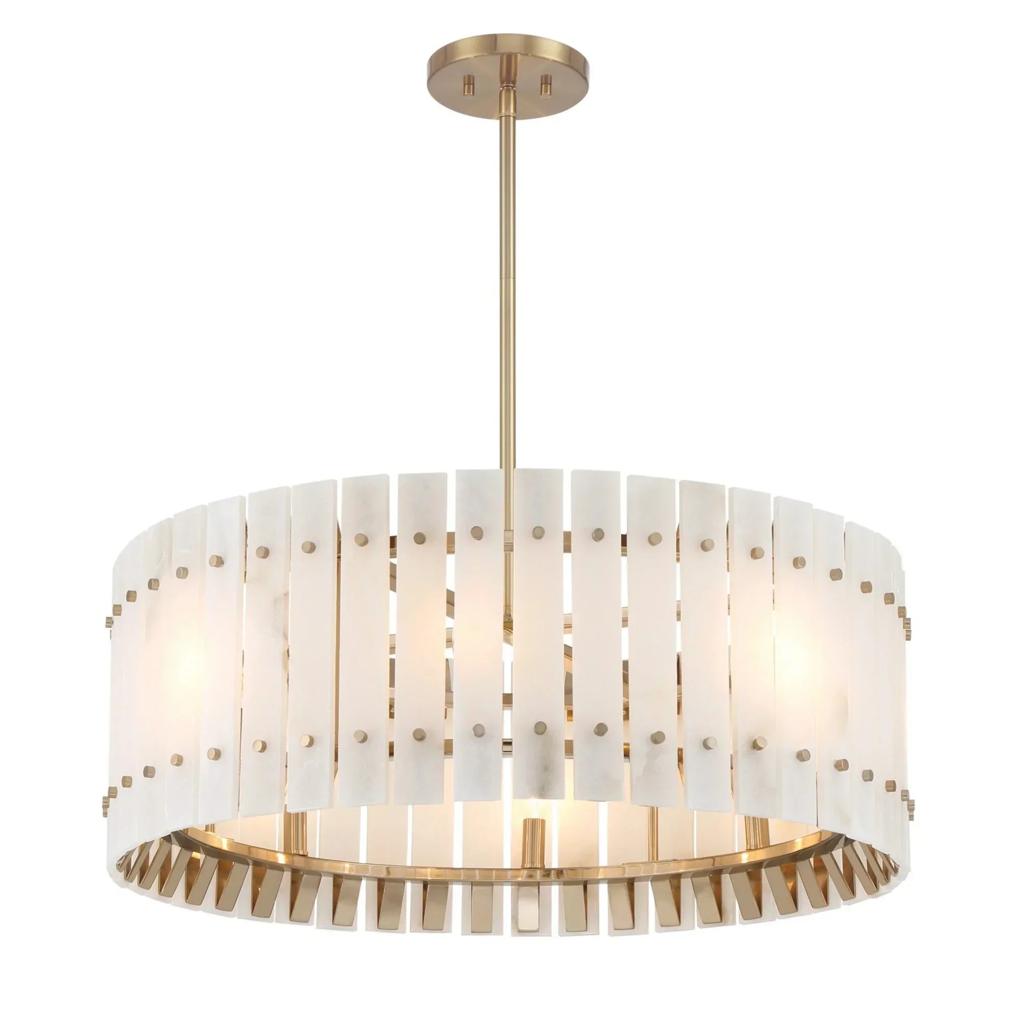 Bardon Pendant Light Brass Finish - Bees Lighting