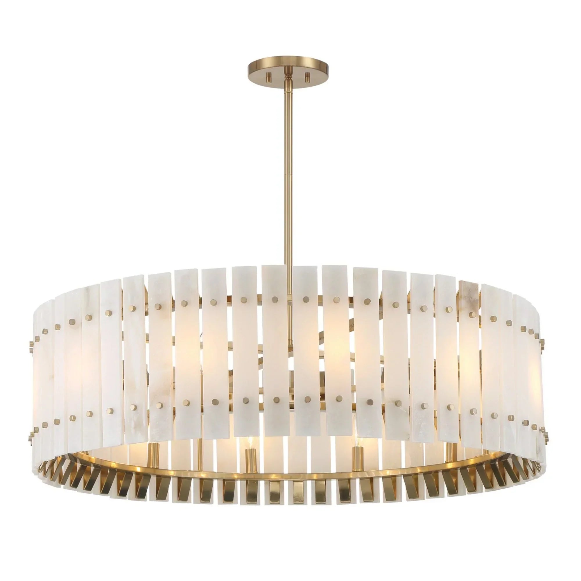 Bardon Pendant Light Brass Finish - Bees Lighting