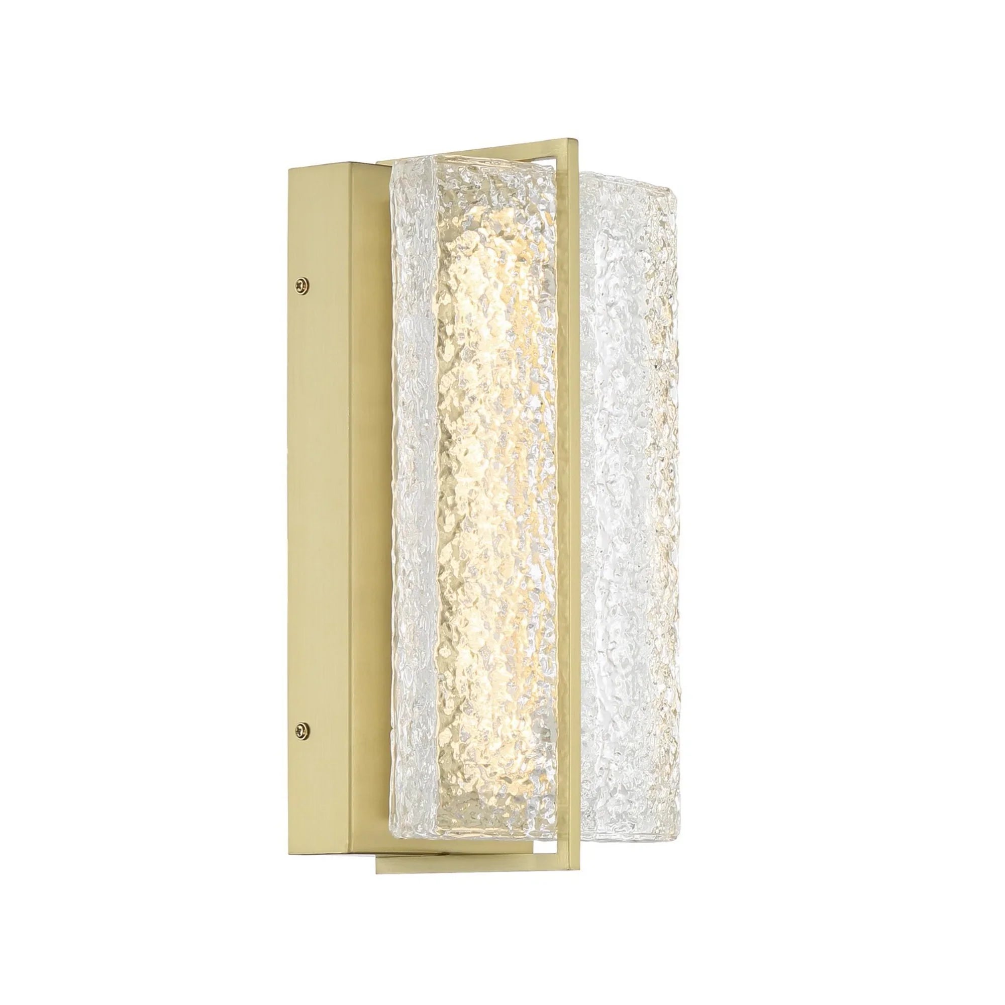 Sevryn 13" LED Wall Sconce, Soft Brass Finish - Bees Lighting