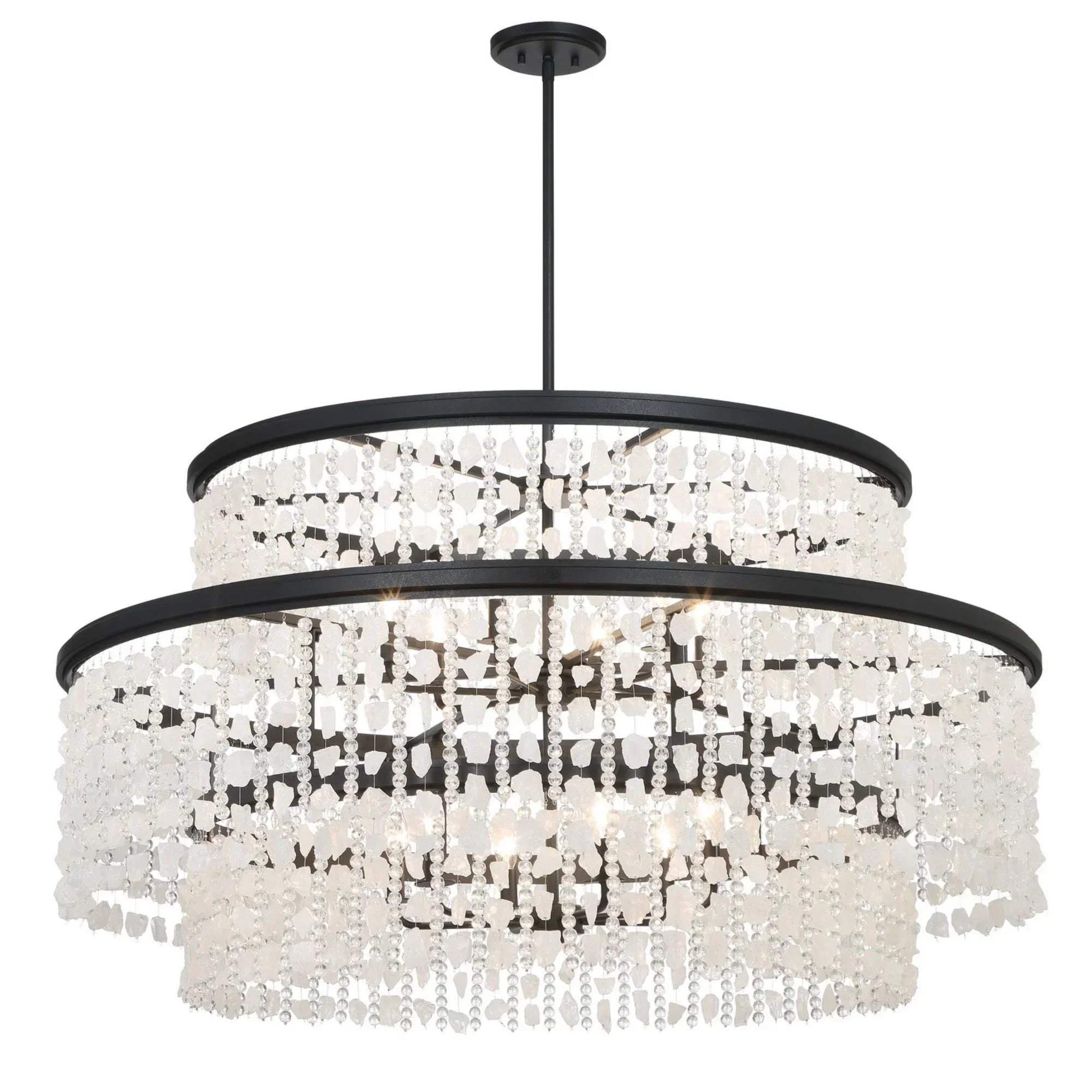 Shimmering Elegance Chandelier - Bees Lighting