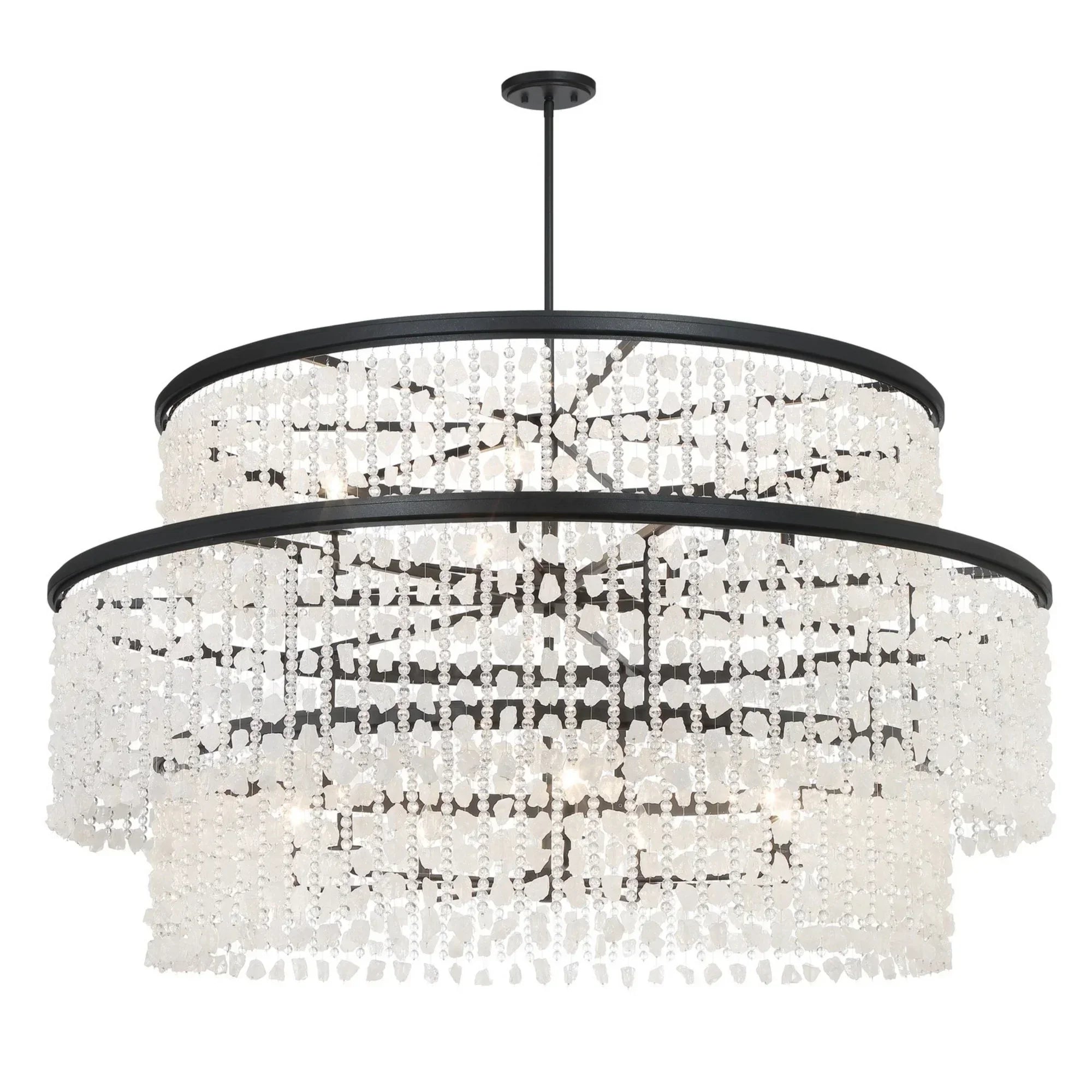 Shimmering Elegance Chandelier - Bees Lighting