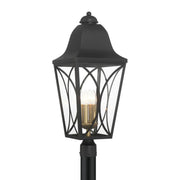 Cardigan Outdoor Post Lights Black Finish - Bees Lighting