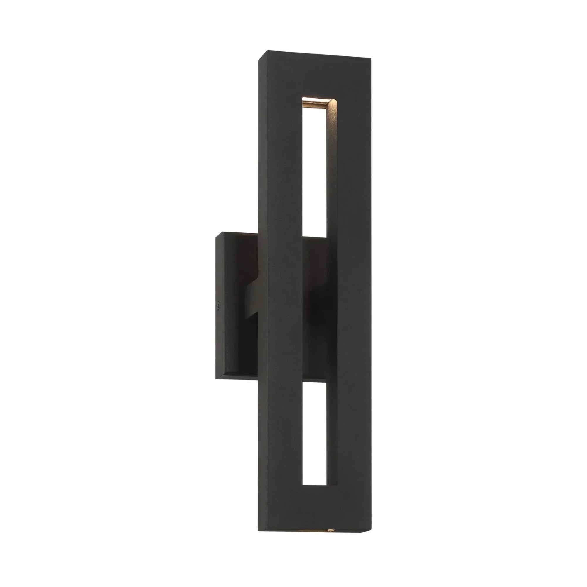 Paddock LED Outdoor Wall Sconce Black Finish - Bees Lighting