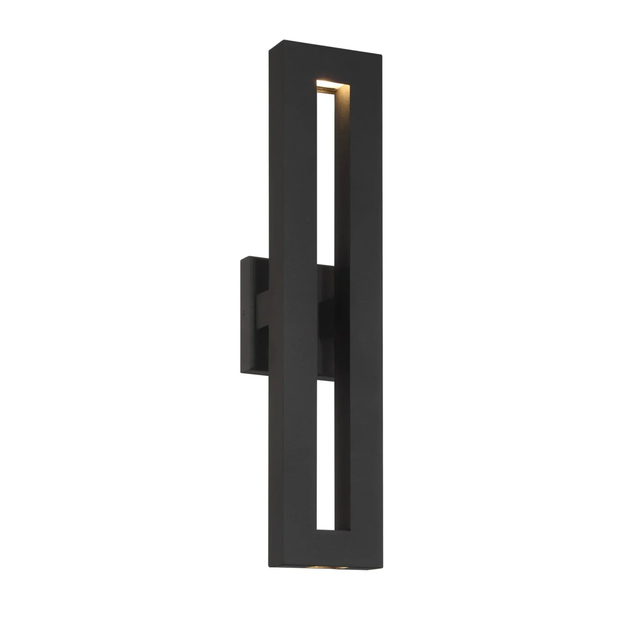 Paddock LED Outdoor Wall Sconce Black Finish - Bees Lighting