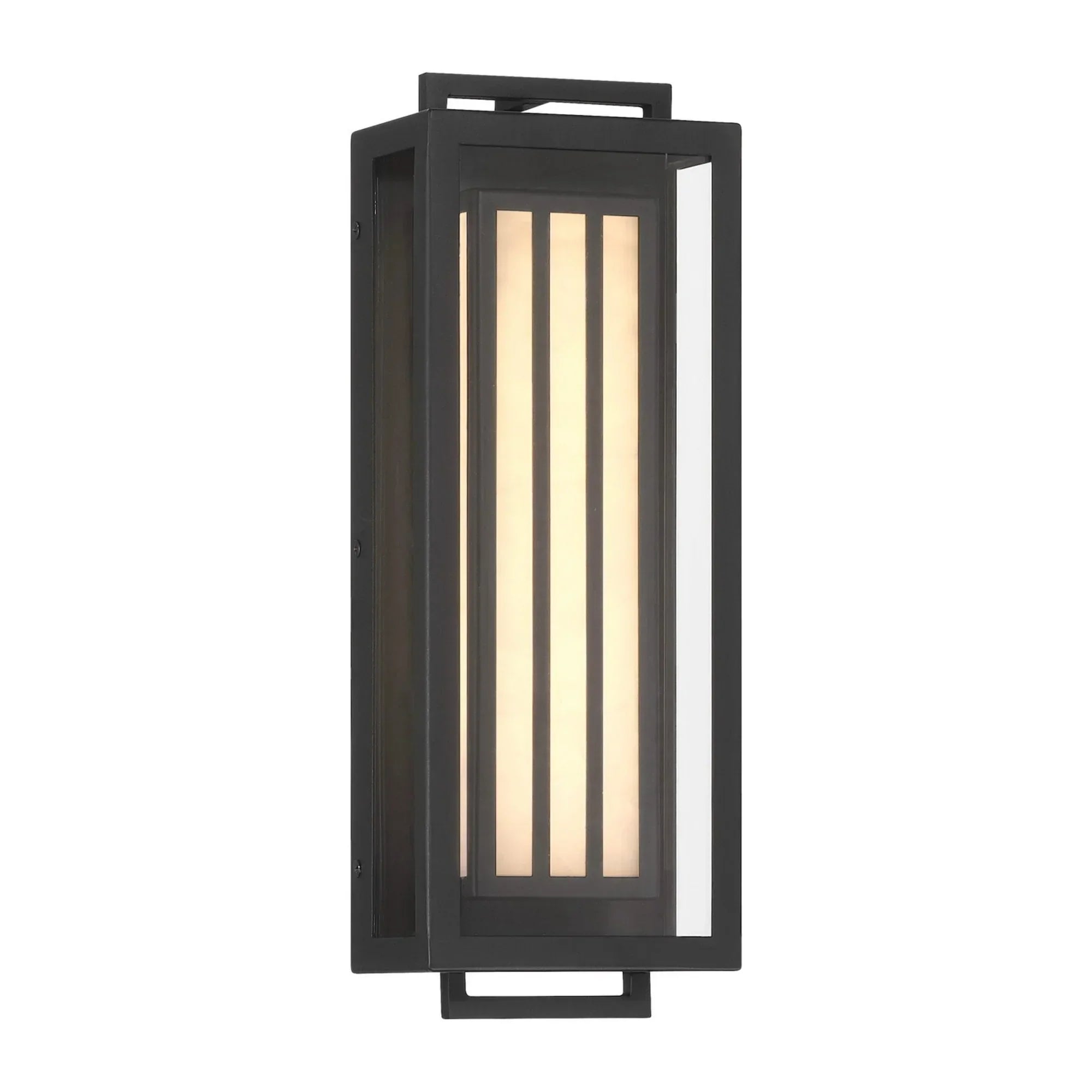 Eastly LED Outdoor Wall Sconce Black Finish - Bees Lighting