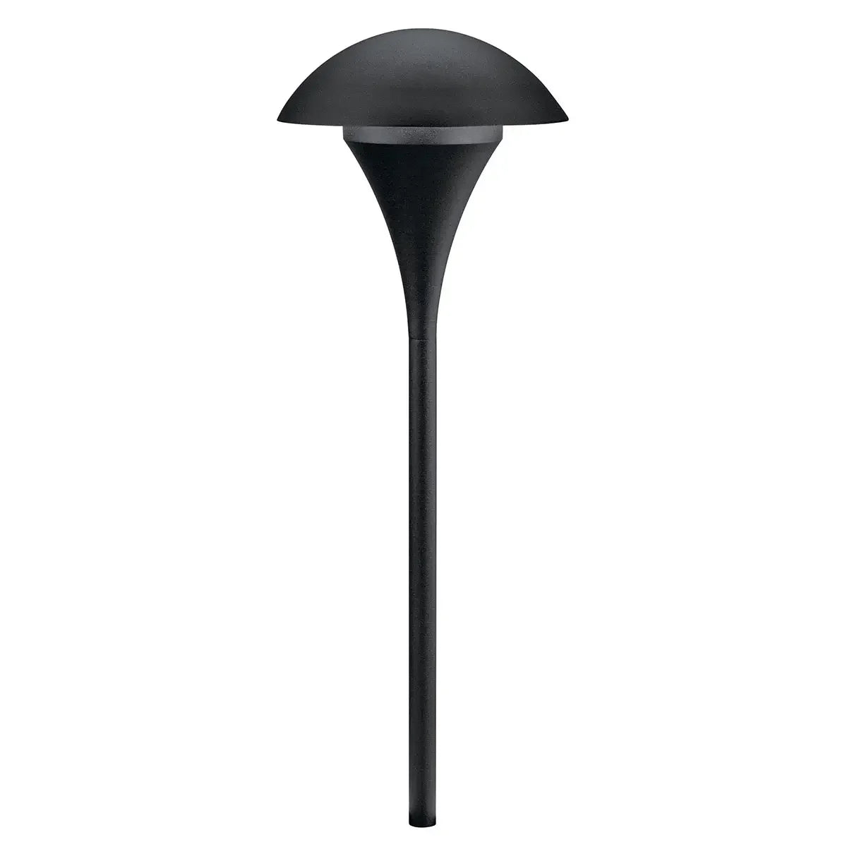 120V Large Eclipse Path Light, Textured Black - Bees Lighting