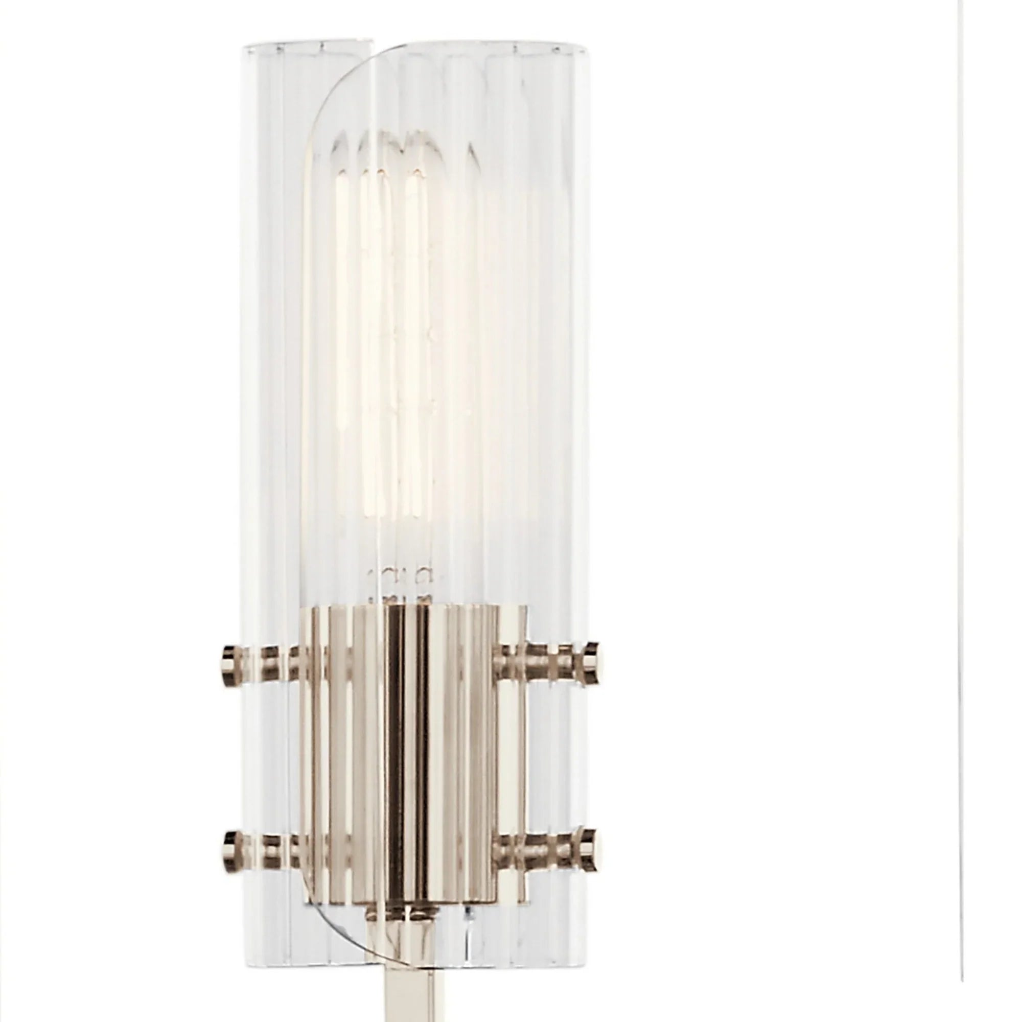 Velestino 30" 6-Light Chandelier, Polished Nickel Finish - Bees Lighting