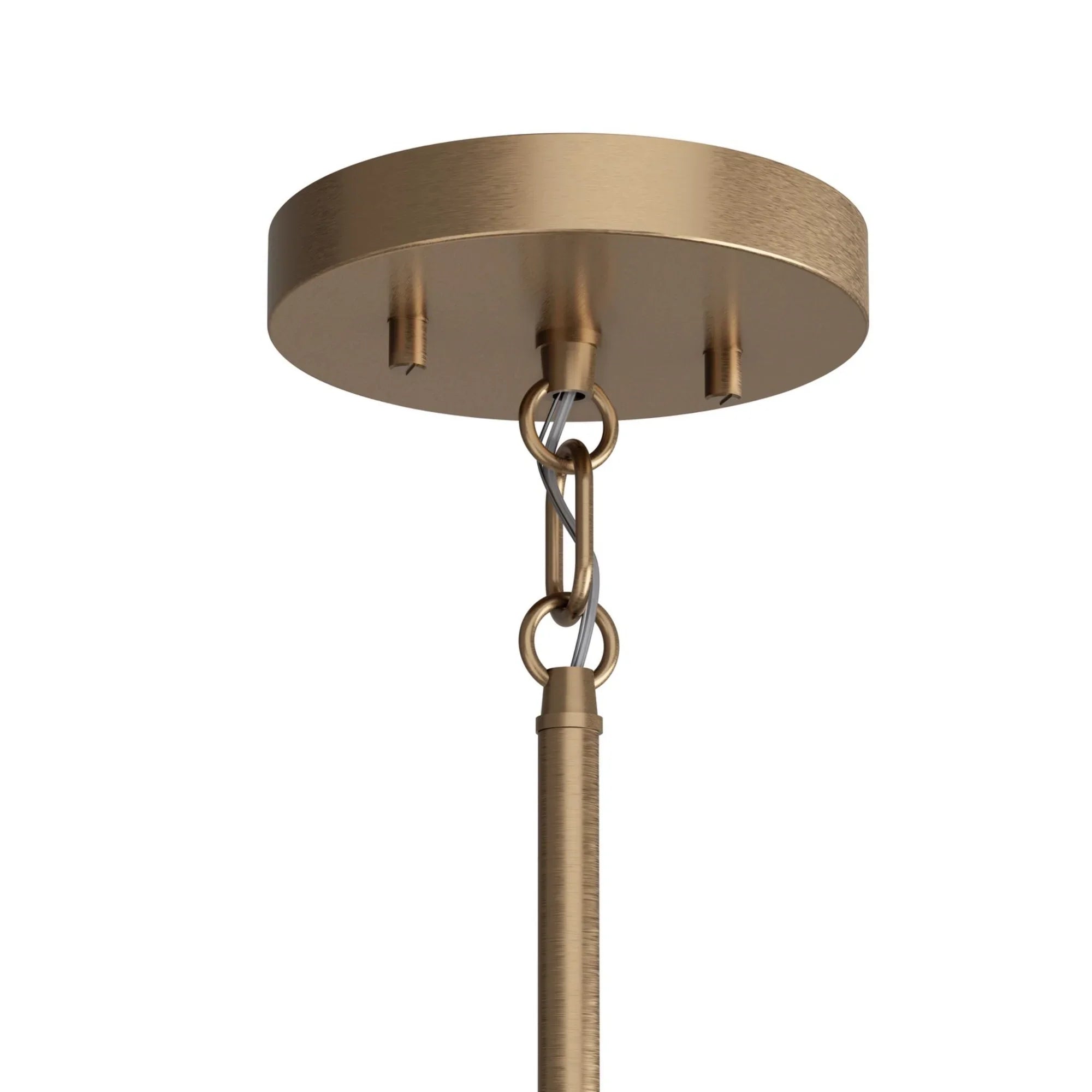 Madden 43" 8-Light Foyer Pendant, Champagne Bronze Finish - Bees Lighting