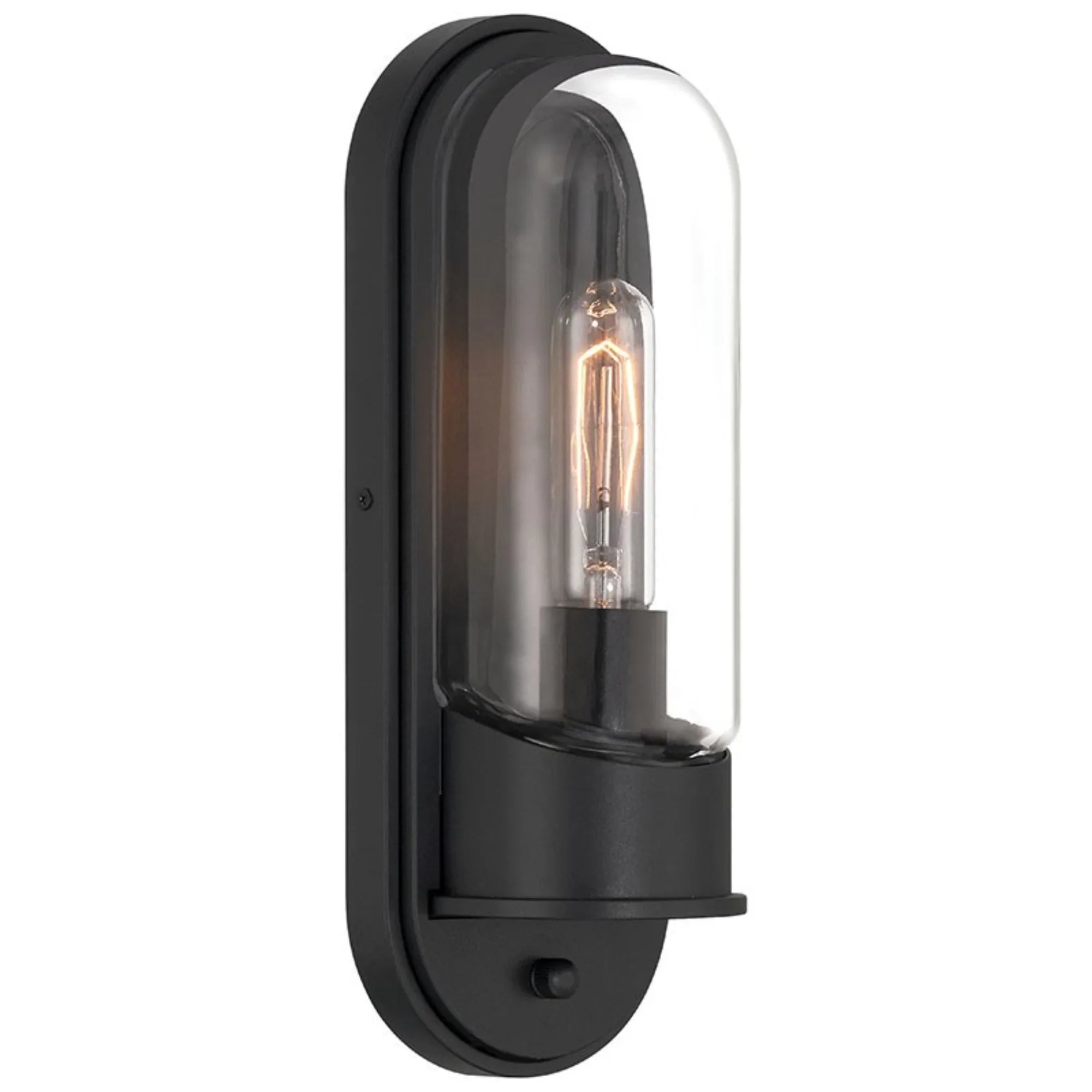 Magnolia 13" Outdoor Wall Mount, Black Finish - Bees Lighting