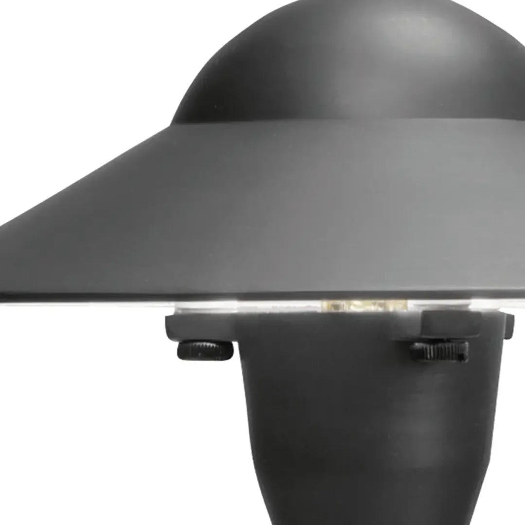 6" Dome Path Light Textured Black - Bees Lighting