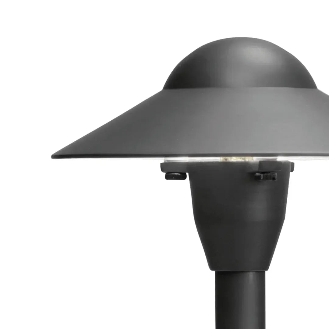 6" Dome Path Light Textured Black - Bees Lighting