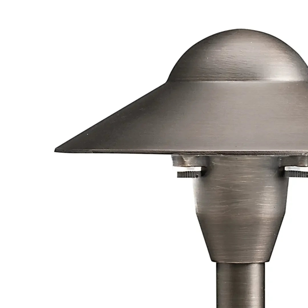 6" Dome Path Light, Centennial Brass - Bees Lighting