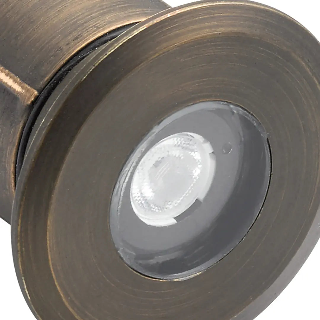 12V Recessed Landscape In-Ground Light Brass - Bees Lighting
