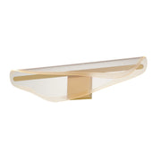 Manta 30" LED Bath Vanity,Gold Finish - Bees Lighting