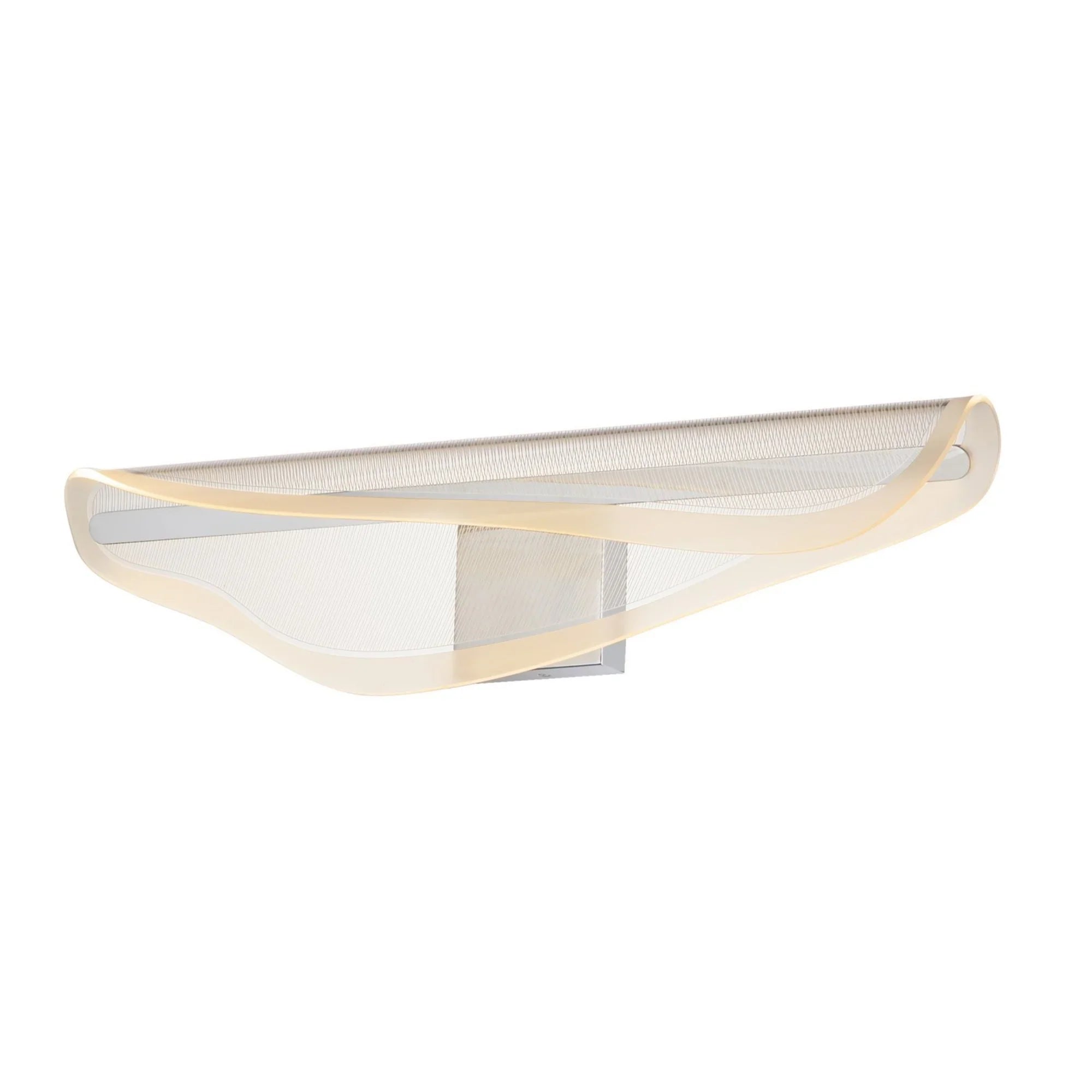 Manta 30" LED Bath Vanity,Polished Chrome Finish - Bees Lighting