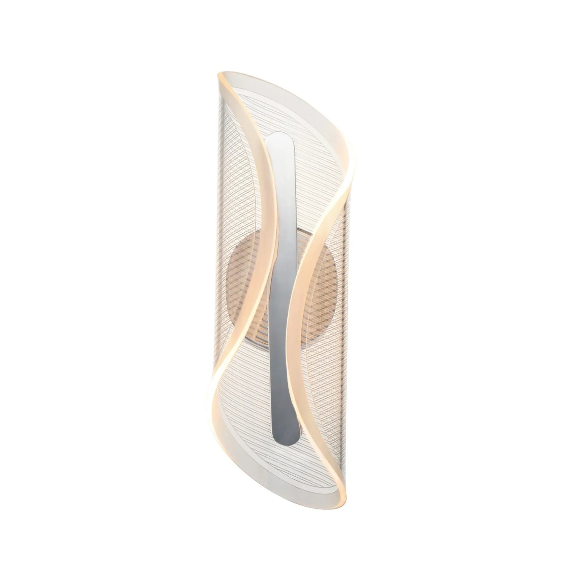 Manta 17" LED Bath Vanity,Polished Chrome Finish - Bees Lighting