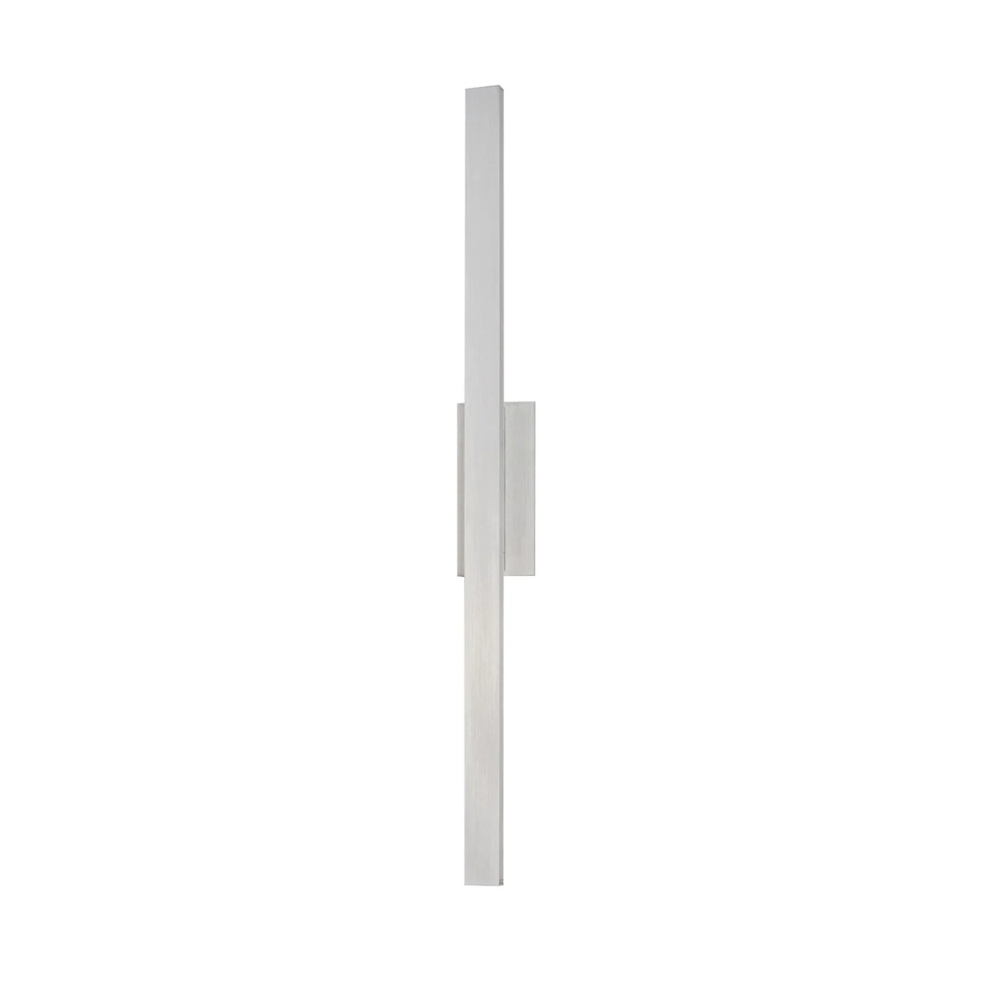 Alumilux Line 5CCT 51" LED Outdoor Wall Sconce, Satin Aluminum Finish - Bees Lighting