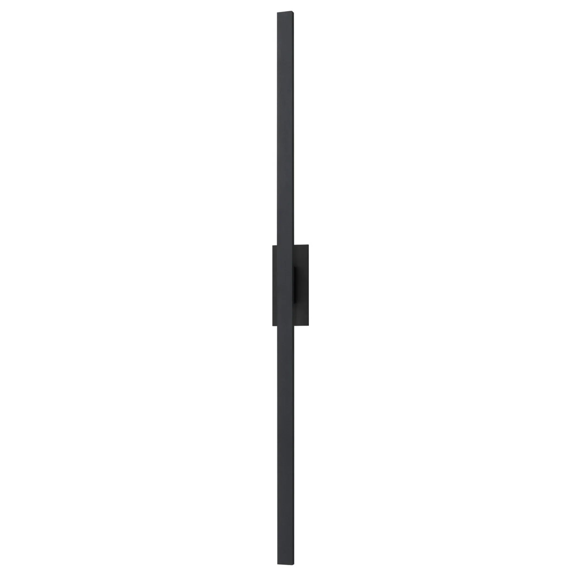 Alumilux Line 5CCT 96" LED Outdoor Wall Sconce, Black Finish - Bees Lighting