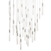 Magic 36" 41-Light LED Pendant, Polished Nickel Finish - Bees Lighting
