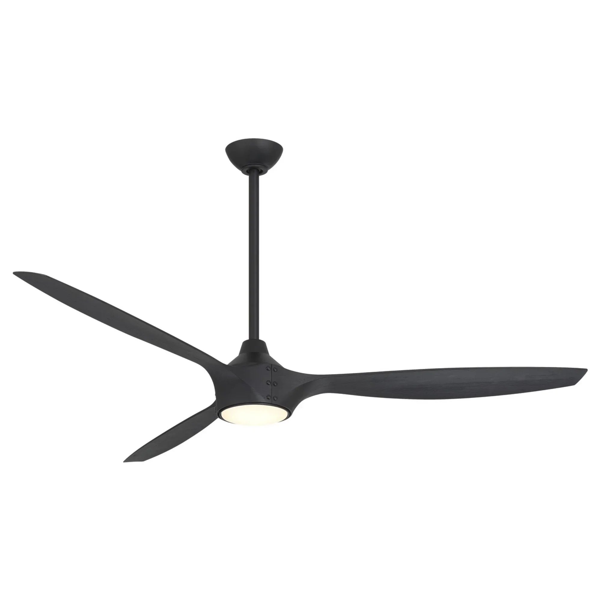 Pierce 65" Black Coal LED Smart Ceiling Fan - Bees Lighting