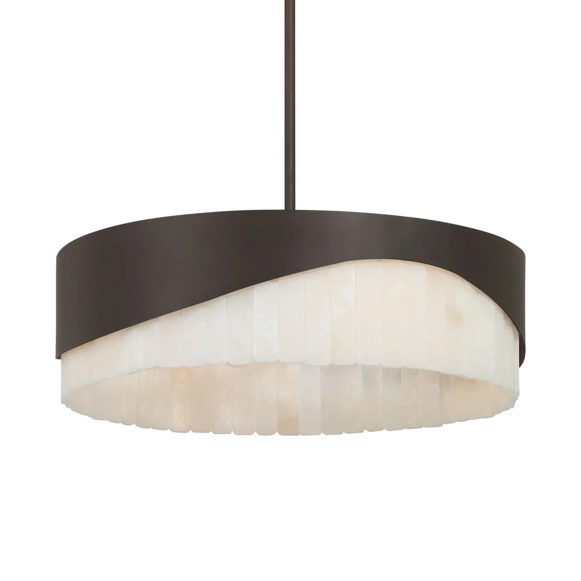 Sway 20" 4-Light Pendant, Dark Bronze Finish - Bees Lighting