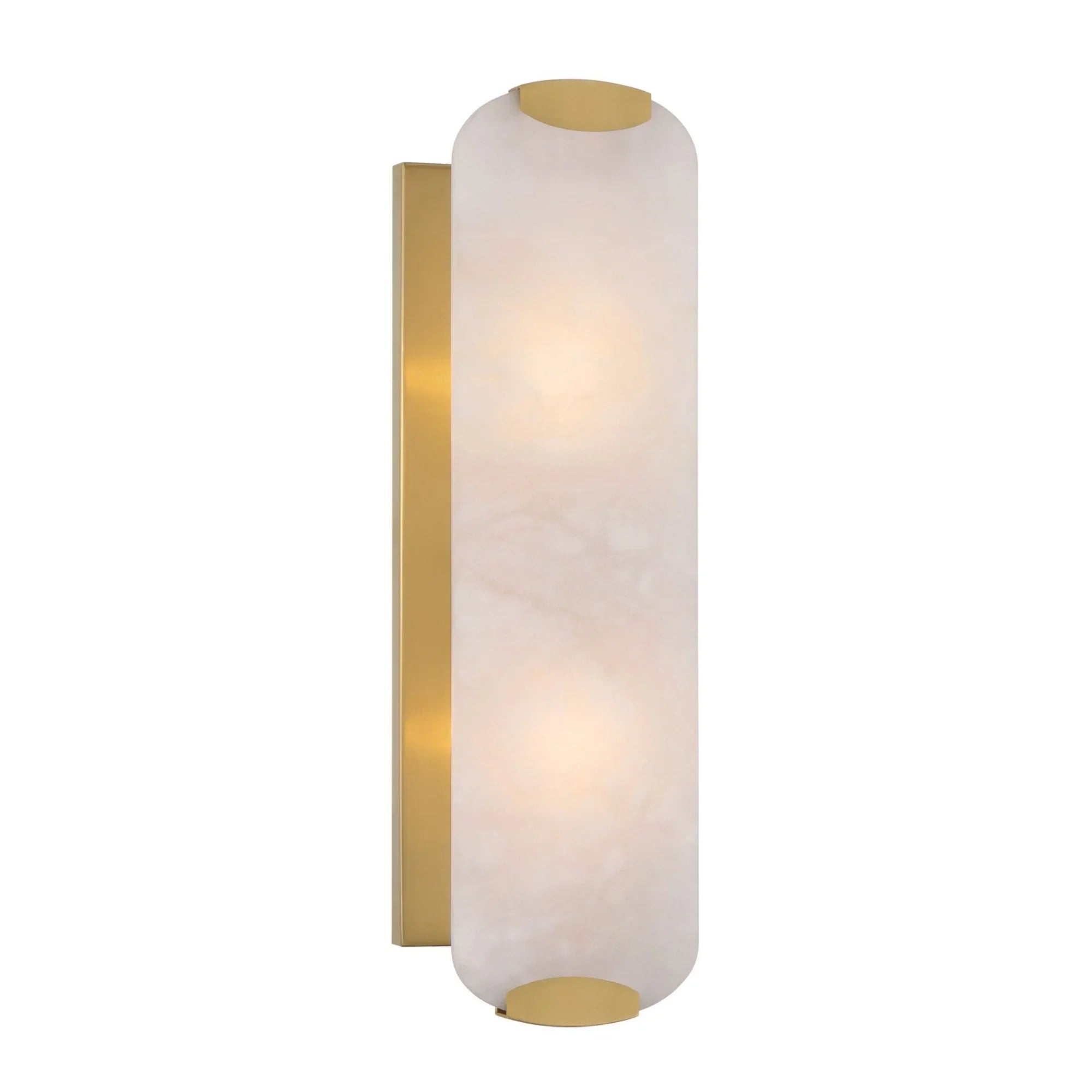 Glowstone 18" 2-Light Wall Sconce, Legacy Brass Finish - Bees Lighting