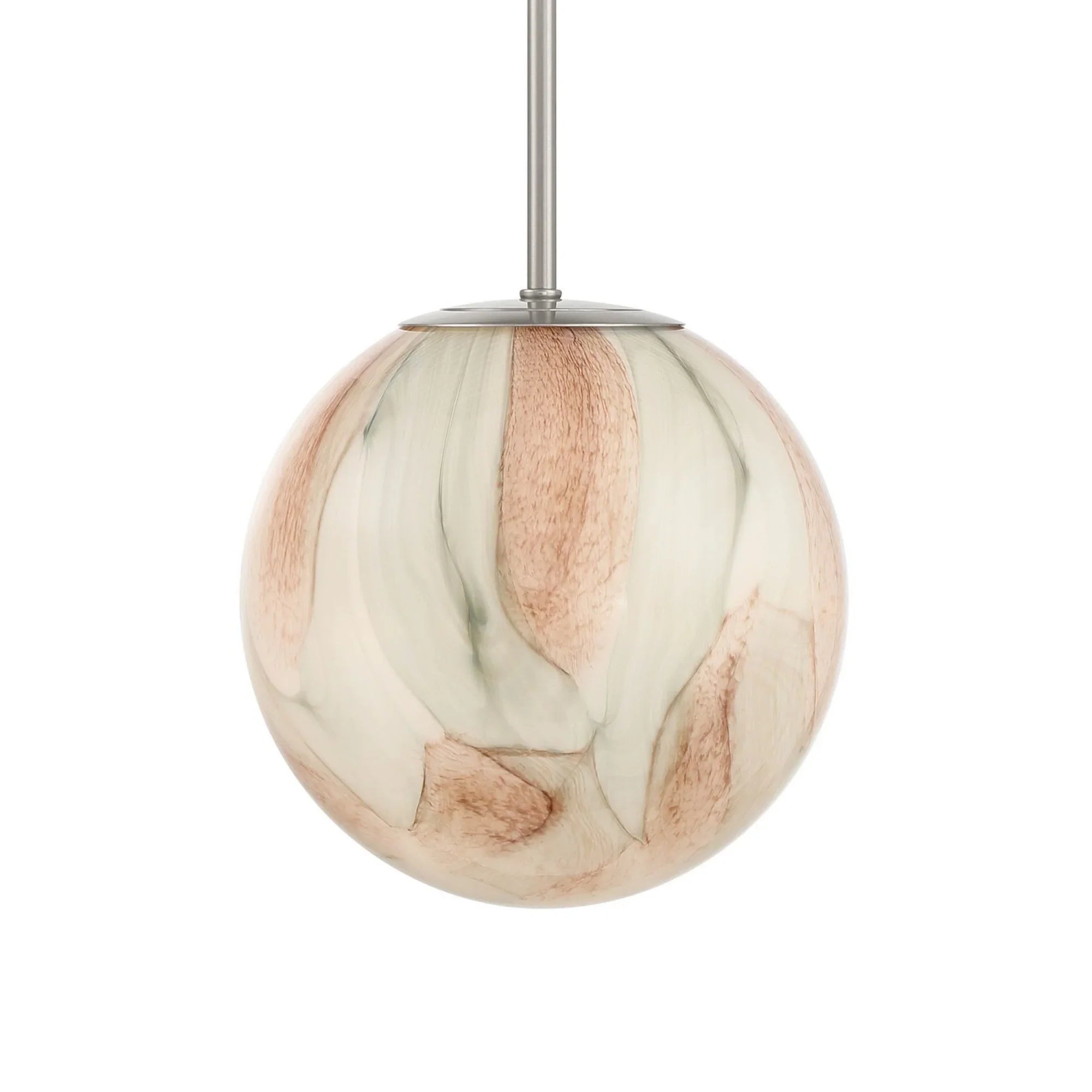 Desert 11" Pendant, Brushed Nickel Finish - Bees Lighting