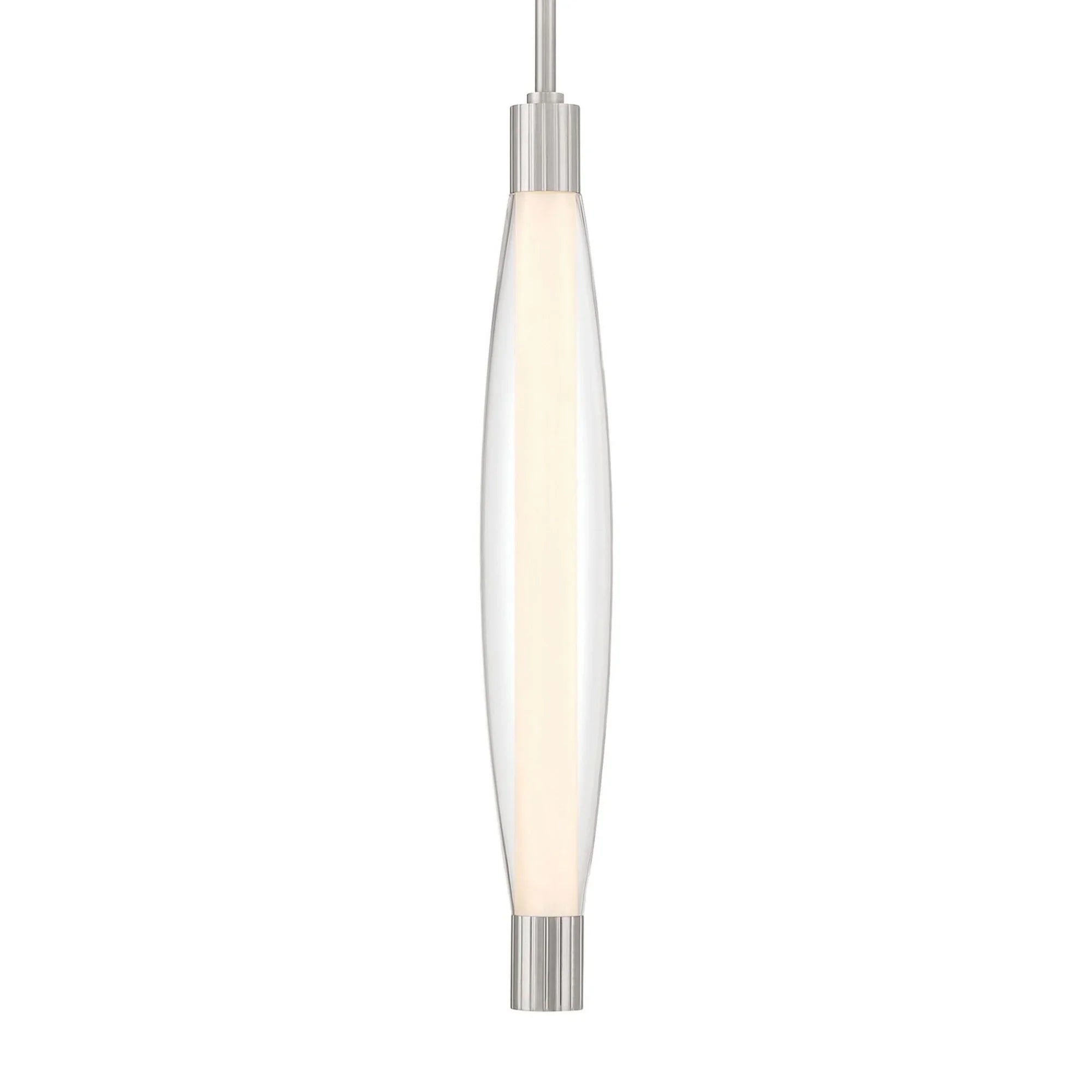 Verto 3" LED Pendant, Brushed Nickel Finish - Bees Lighting