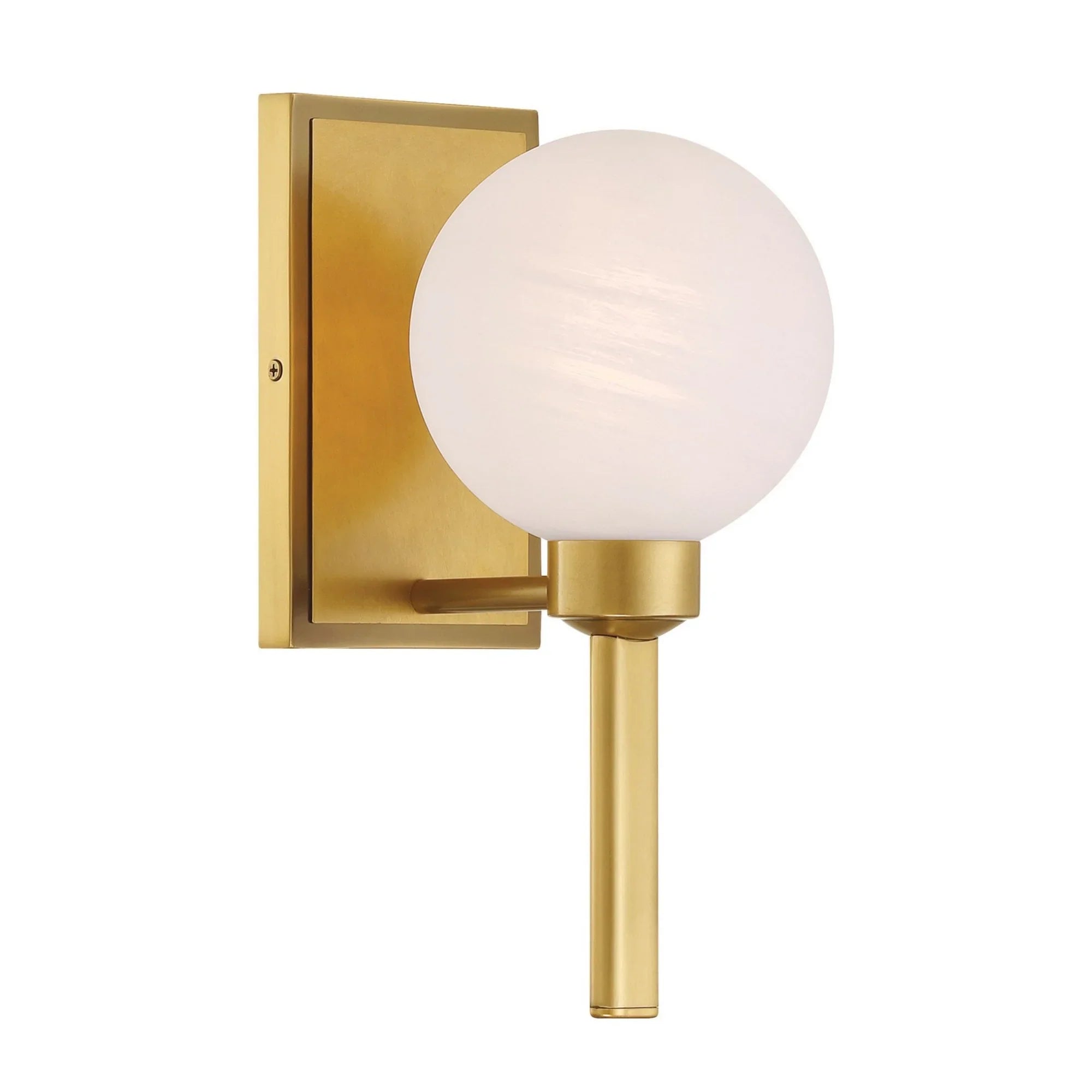 Mooncrest 13" Bathroom Vanity Light, Legacy Brass Finish - Bees Lighting