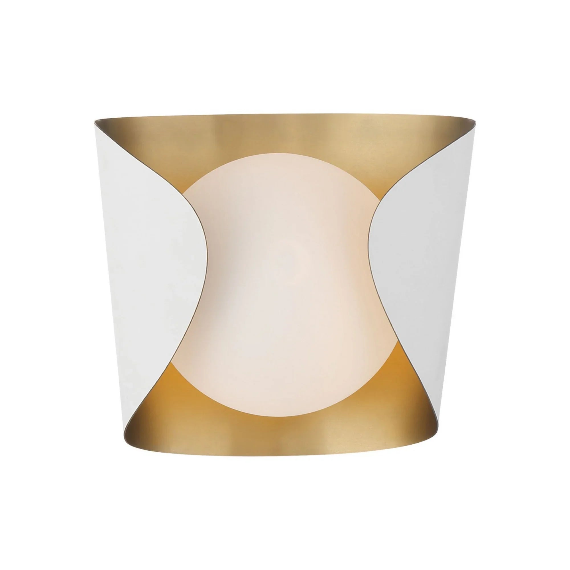 Flare 9" Bathroom Vanity Light, Sand White Finish - Bees Lighting