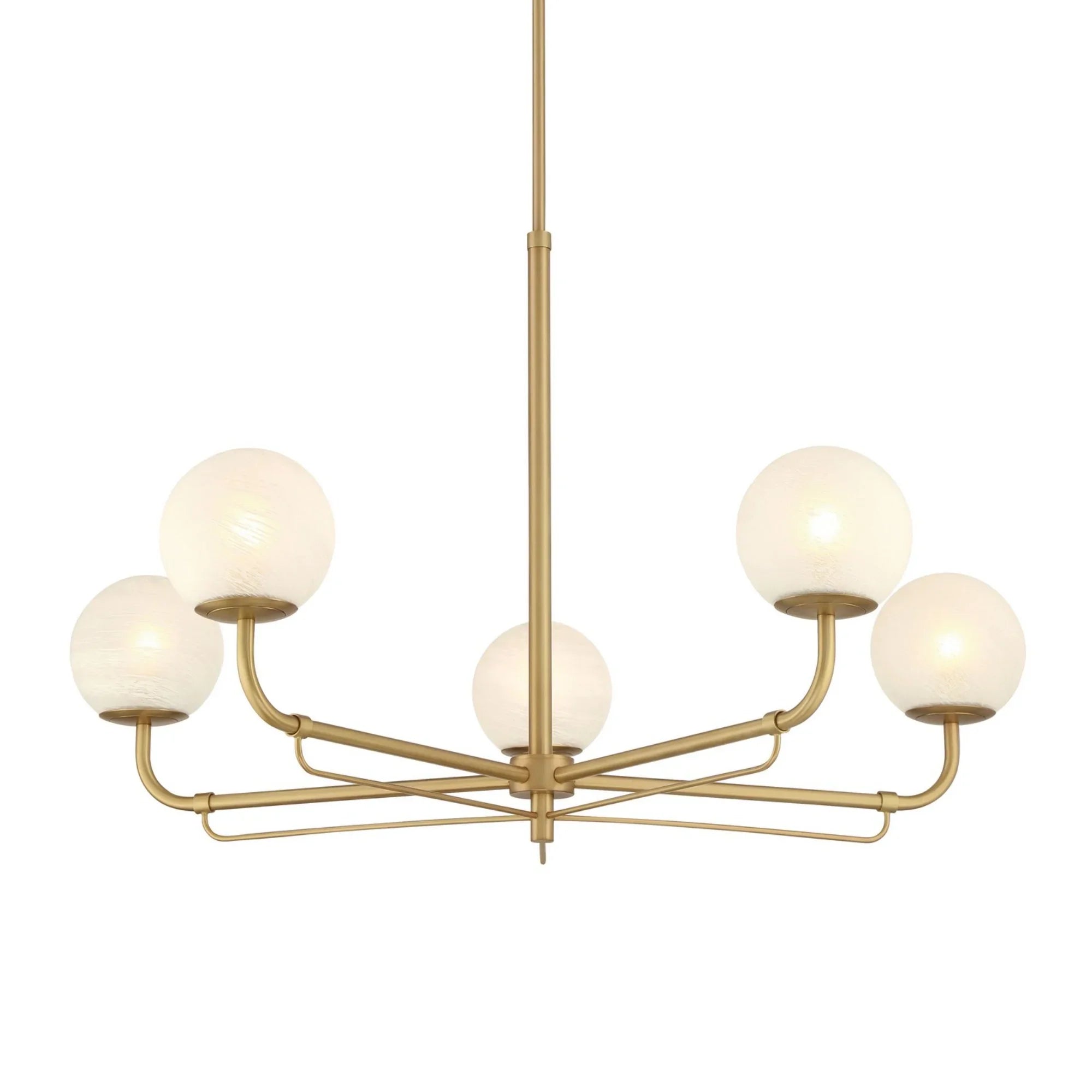 Whitehall 38" 5-Light Chandelier, Legacy Brass Finish - Bees Lighting