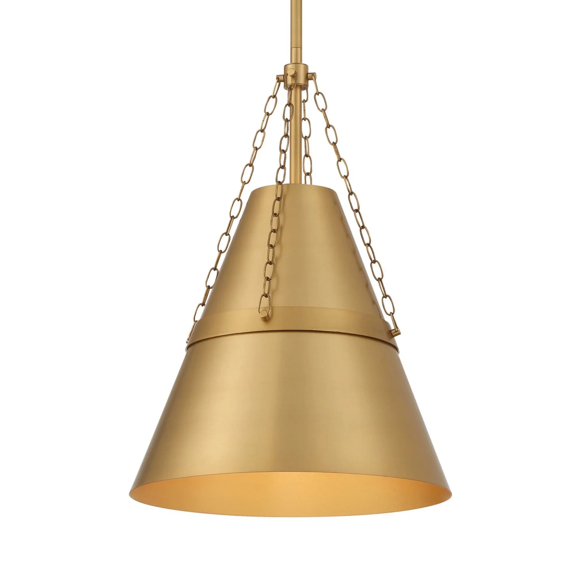 Springfield 18" Pendant, Legacy Brass Finish - Bees Lighting