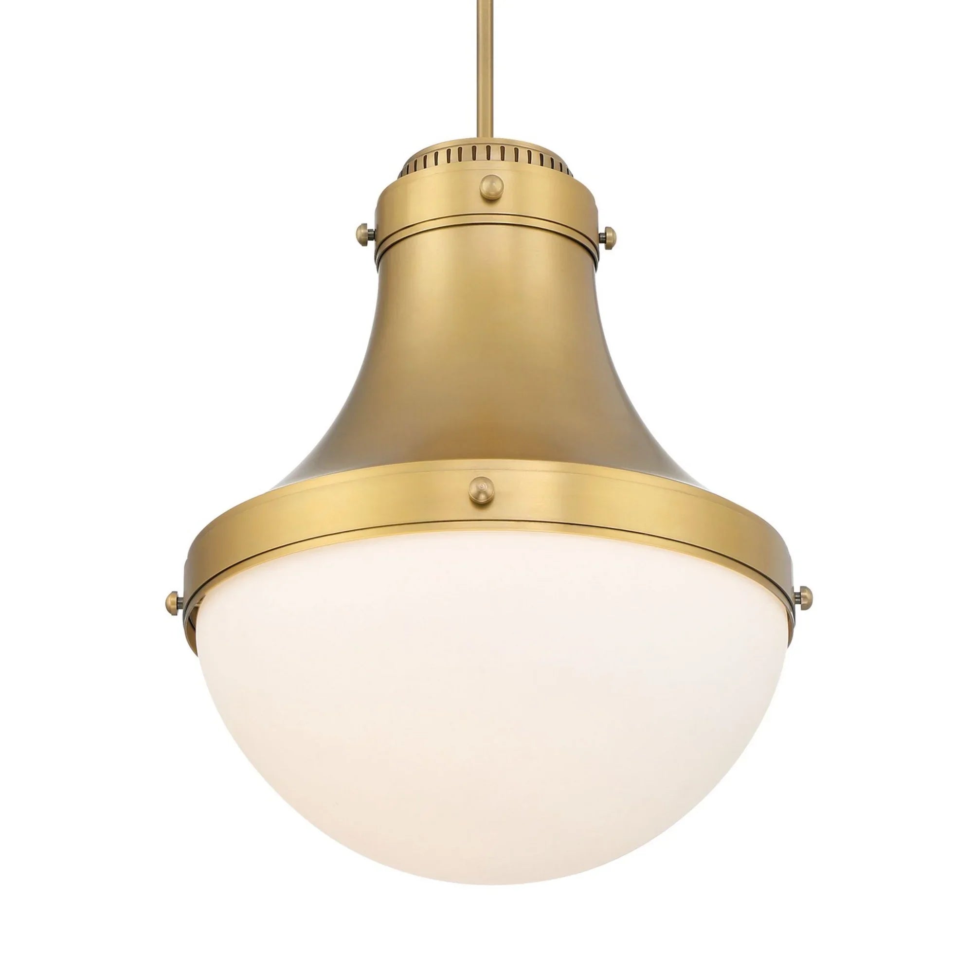 Purelight 19" Pendant, Legacy Brass Finish - Bees Lighting