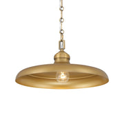 Crowne 16" Pendant, Legacy Brass Finish - Bees Lighting
