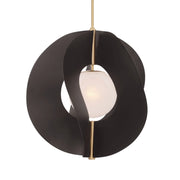 Gloria 25" Pendant, Legacy Brass & Dark Bronze Finish - Bees Lighting